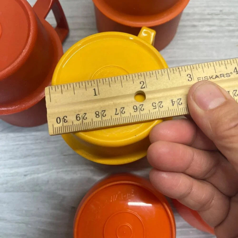 Vintage Tupperware bundle Retro Children's Stackable mugs and small containers